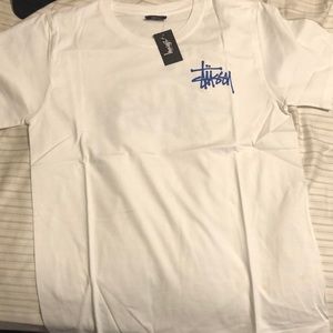 Stussy white tee size M with tags